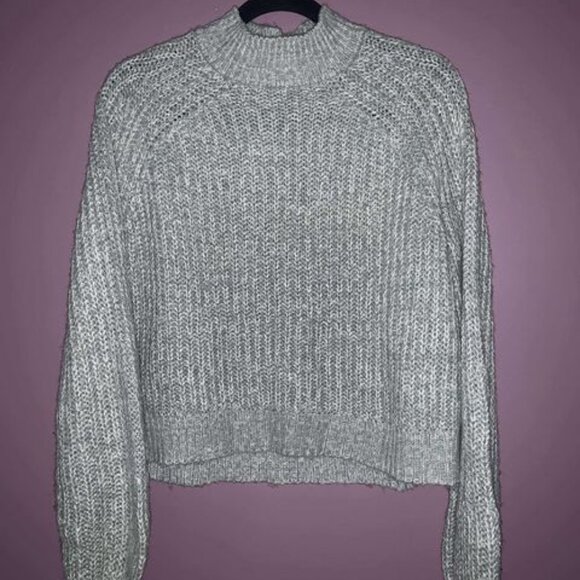 Streetwear Society Long-Sleeve Cropped Sweater - Picture 2 of 3